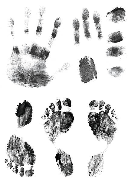 istock Prints of fingers and foot 177400806