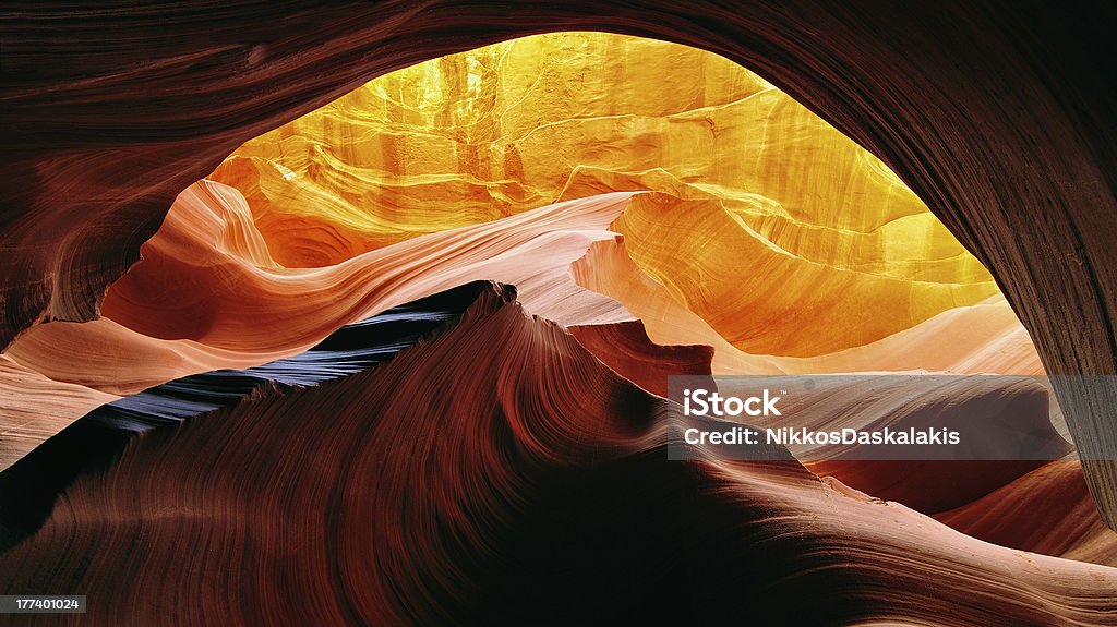 Arizona Canyon - Lizenzfrei Antelope Canyon Stock-Foto