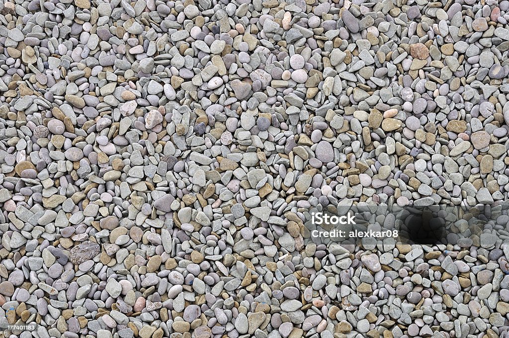 Pebble background Dry gray textured sea stone pebble gravel background Abstract Stock Photo