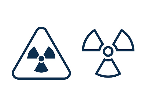 Radiation icon.