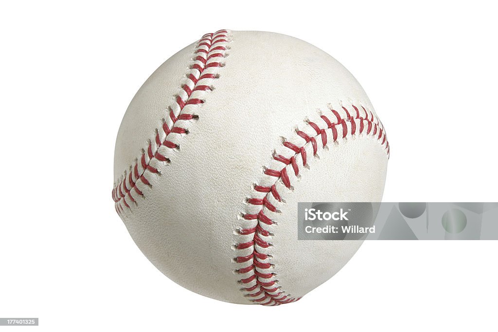 Beisebol com Traçado de Recorte - Royalty-free Bola de Basebol Foto de stock