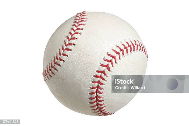 Beisebol Com Traçado De Recorte - Fotografias de stock e mais imagens de Bola de Basebol - Bola de Basebol, Basebol, Figura para recortar