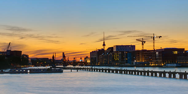 istock Sunset panorama of Berlin 177401761