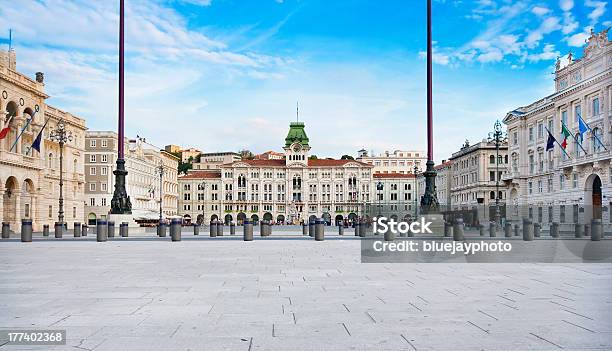 United Square Stock Photo - Download Image Now - Trieste, Town Square, Italy