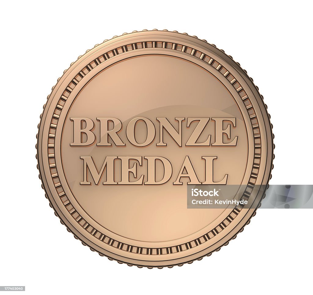 Bronze Medal - Lizenzfrei Auszeichnung Stock-Foto