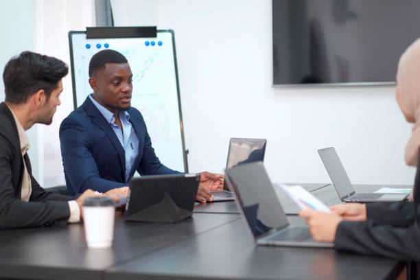 istock Businesspeople meeting. 1774034006