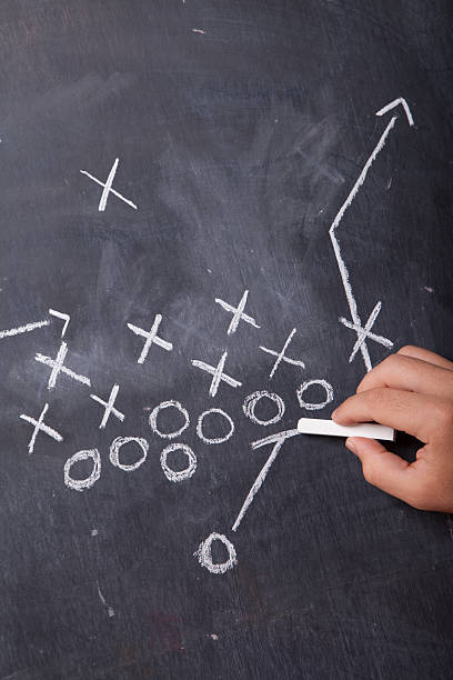 istock Coach Drawing Football Play 177404097