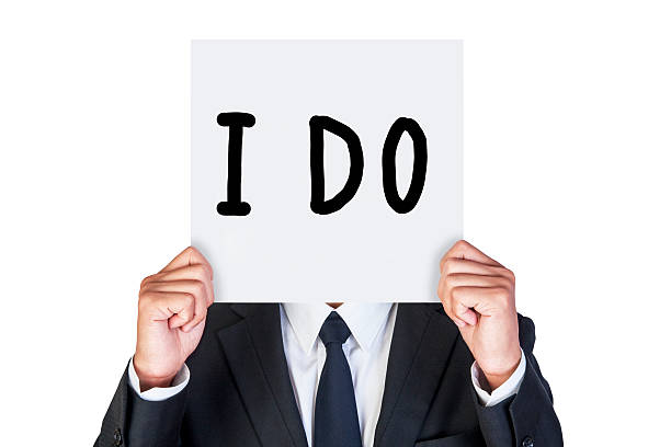 istock Businessman holding paper 177404167