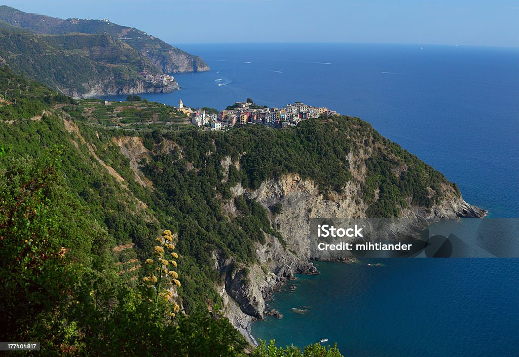 Parque nacional de Cinque Terre - Foto de stock de Brilhante - Luminosidade royalty-free