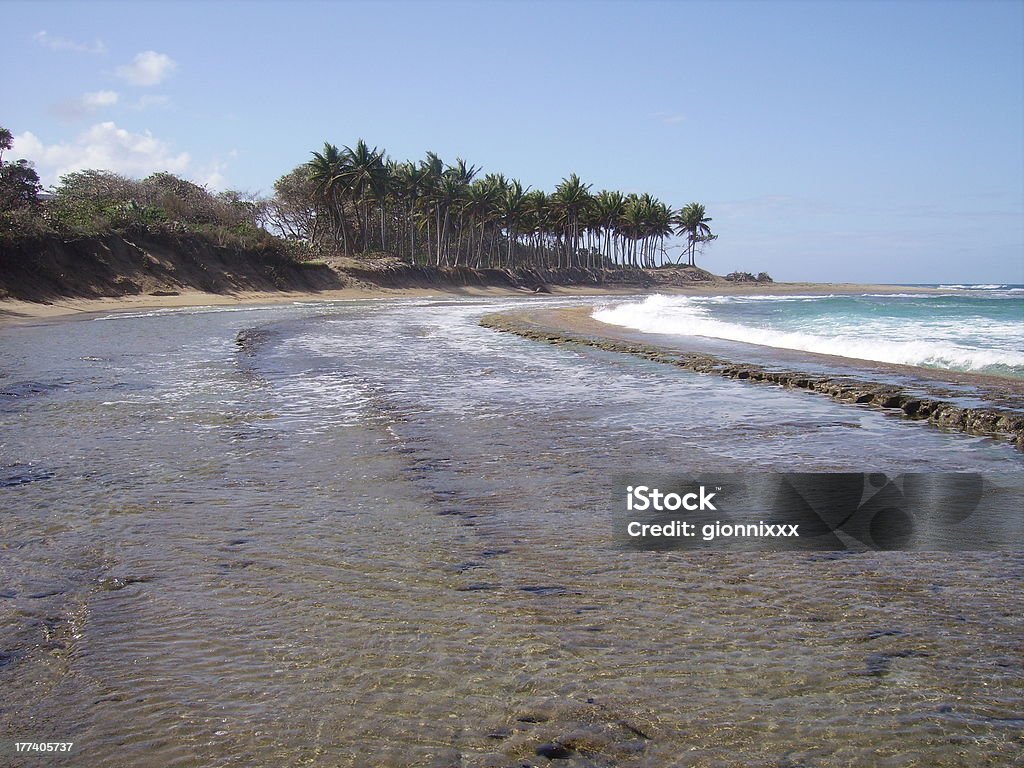 Waves on West beach, Cabarete Dominican republic "precious view of west beach in Cabarete, famous kitesurf and windsurf site in Dominican republic.Pentax" Dominican Republic Stock Photo