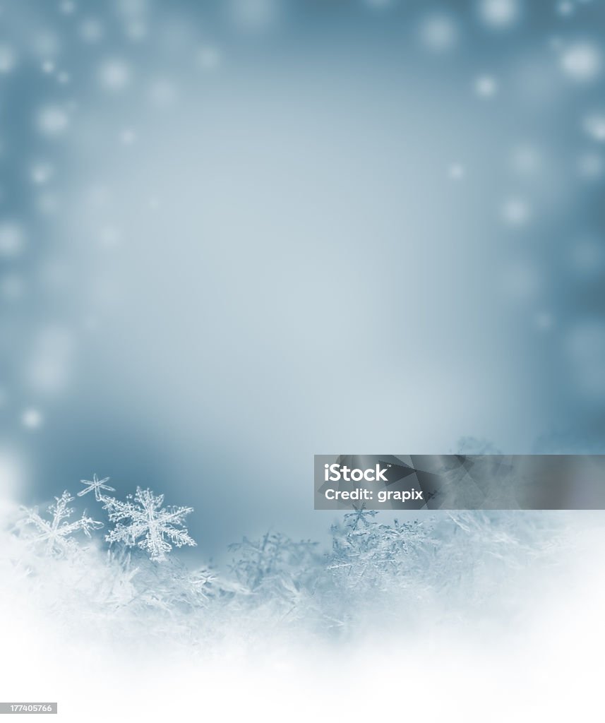 snowflakes - 로열티 프리 파란색 배경 스톡 사진
