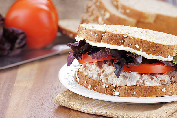 istock Tuna Salad Sandwich on Whole Grain Bread 177406120