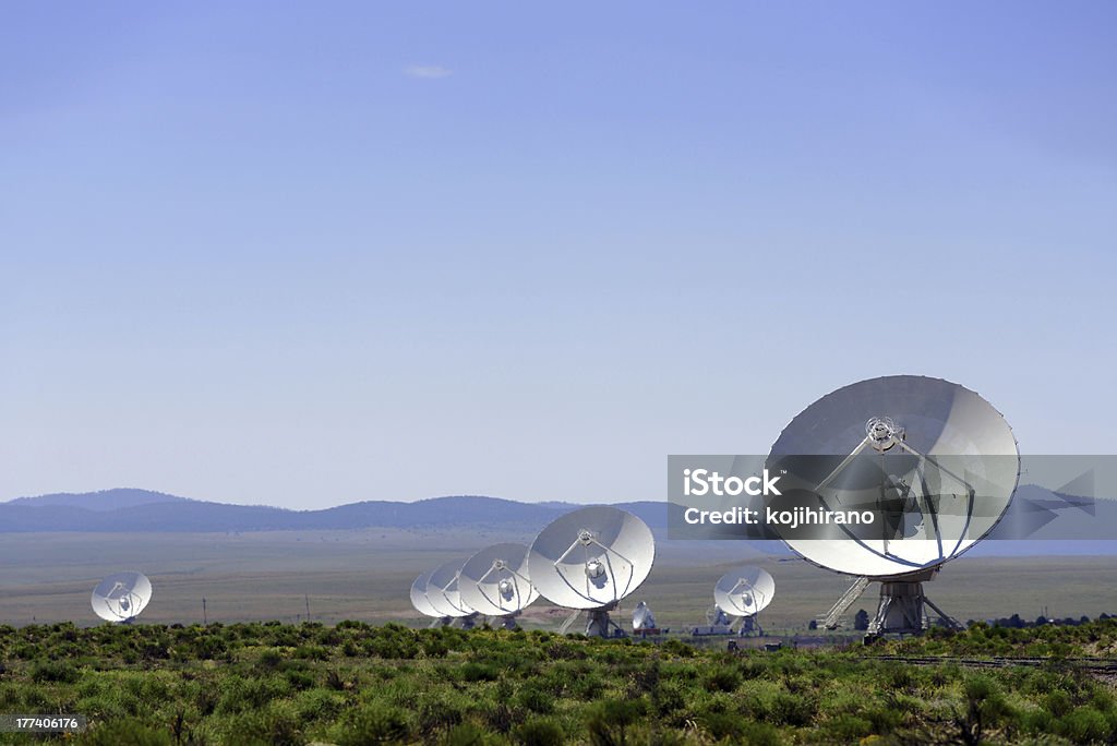 VLA Radiotelescópio - Foto de stock de Antena - Equipamento de telecomunicações royalty-free