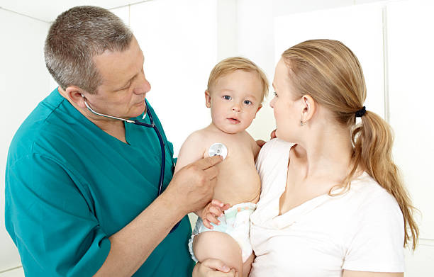 istock Doctor, child, mother 177406242