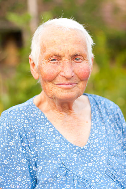 istock Portrait of an elderly woman 177406540