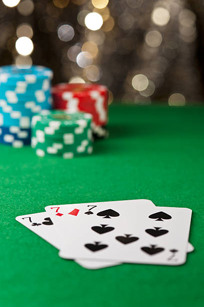 istock Three of a kind cards 177406762