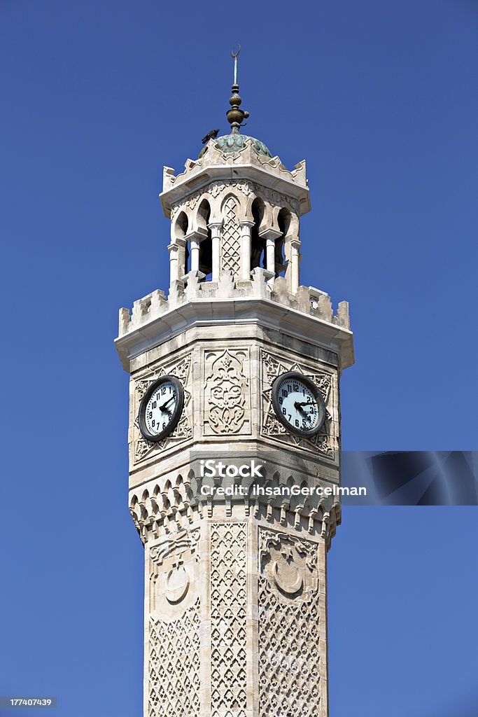 Konak clock tower "Konak clock tower, Izmir, Turkey" Architecture Stock Photo