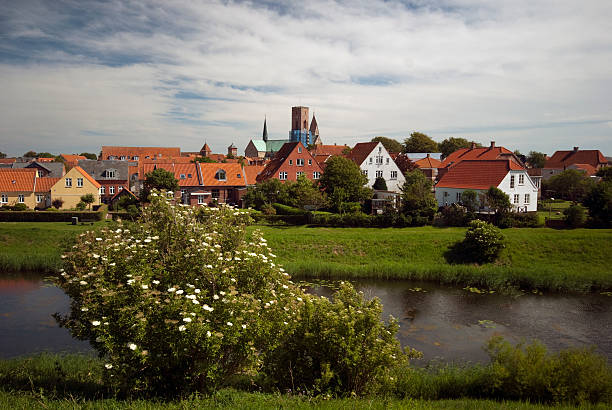 istock View from ruined castle hill over Ribe 177407823