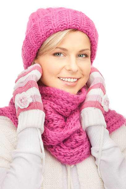 istock beautiful woman in winter hat 177409531