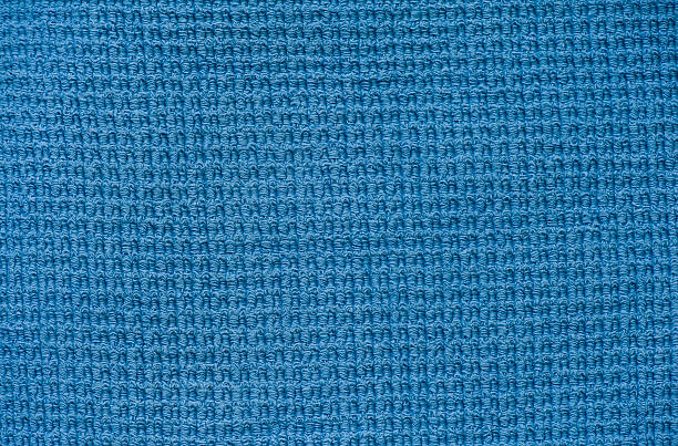 Blue towel texture "Beach towel, textured fabric macro background closeup" terry towel stock pictures, royalty-free photos & images