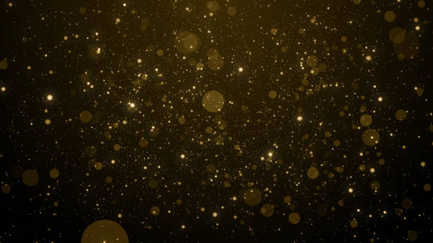 istock Particles gold glitter bokeh award dust abstract background 1774109890