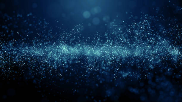 istock Particles Blue dust abstract light bokeh motion titles cinematic background 1774109920