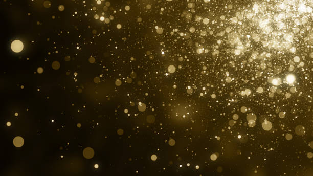 istock Particles gold glitter bokeh award dust abstract background 1774109939