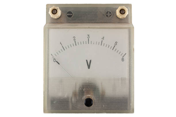istock Close-up of an vintage ancient voltmeter 1774110142