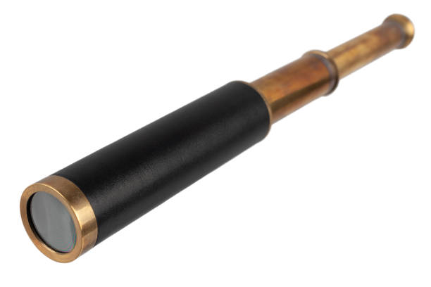 istock Retro vintage spyglass telescope 1774110611