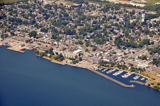 istock Prescott shoreline, aerial 177411209