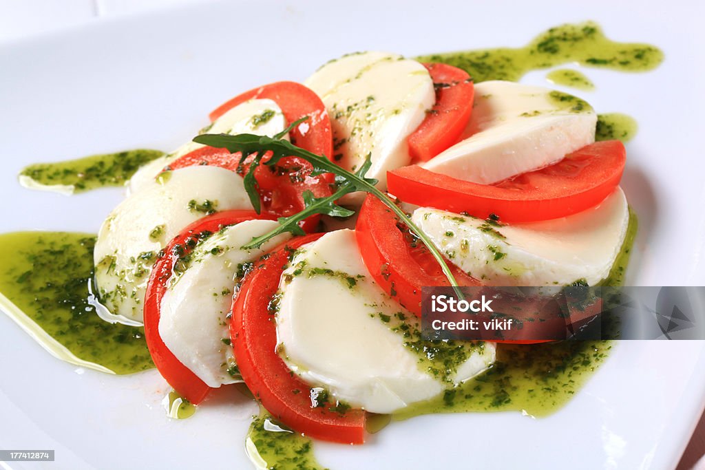 Caprese-Salat - Lizenzfrei Antipasto Stock-Foto