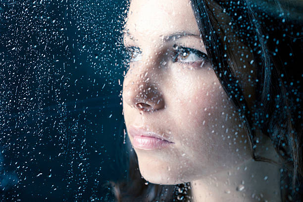 Beautiful Sad Woman.
