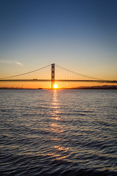 istock Sunset over the bridge in Scotland 177413866