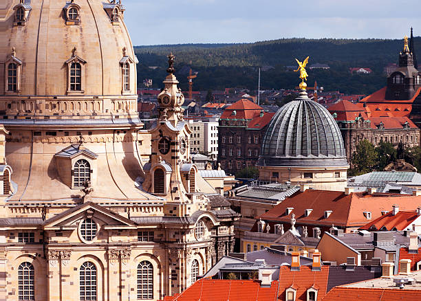 istock Dresden, closeup on Frauenkirche 177414884