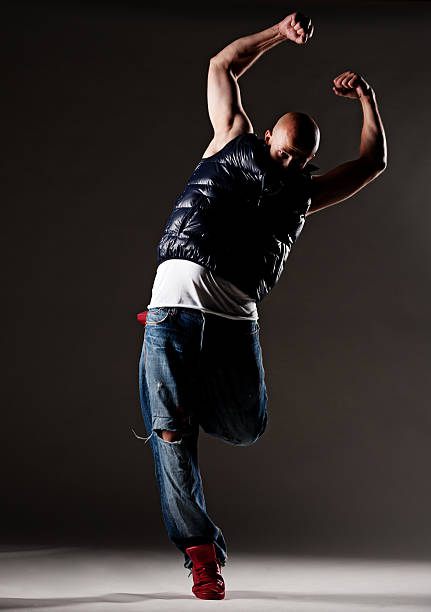 istock stylish hip-hop man dancing 177416508
