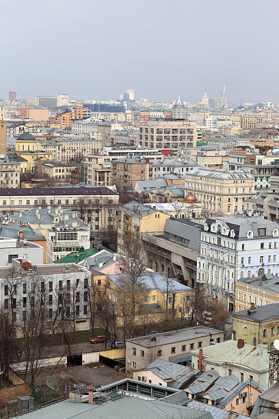 istock Aerial view of Moscow 177416563