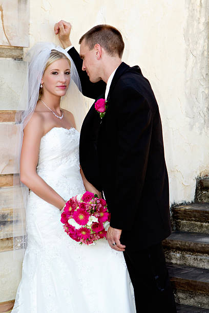 istock Bride and Groom on Wedding Day 177417102