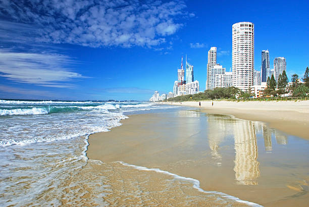istock Surfers paradise beach, Gold coast 177417556
