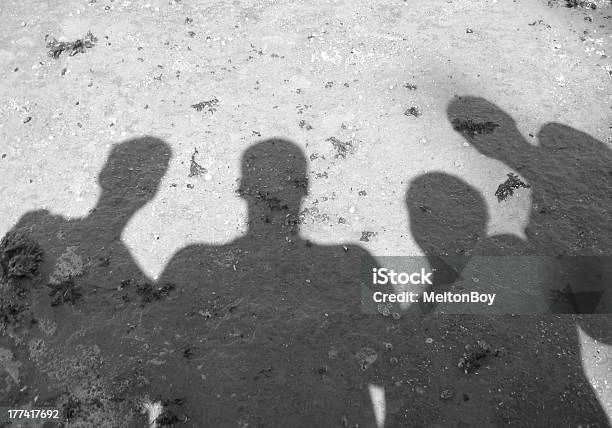 Four Shadows Stock Photo - Download Image Now - Four People, Focus on Shadow, Shadow