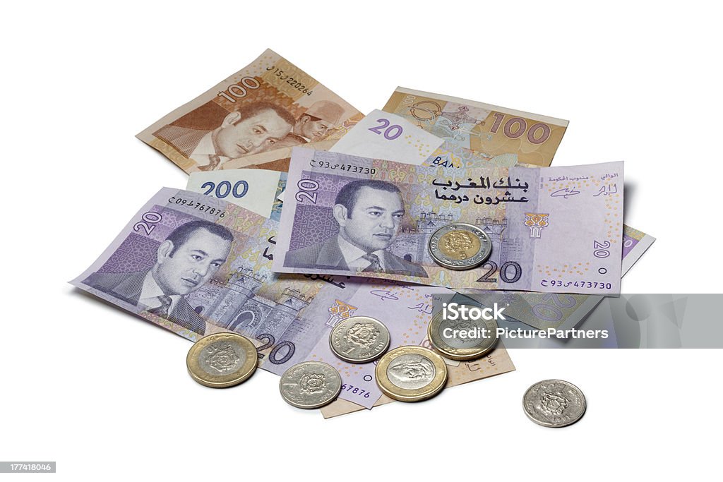 Marokański pieniądze - Zbiór zdjęć royalty-free (Maroko)