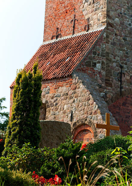 Last resting place stock photo