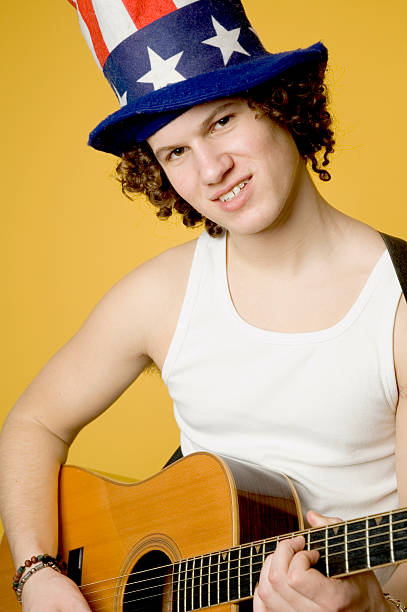 istock Stars, stripes and guitars 177418252