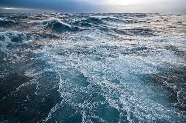 istock A tumultuous, dark and stormy sea 177419491