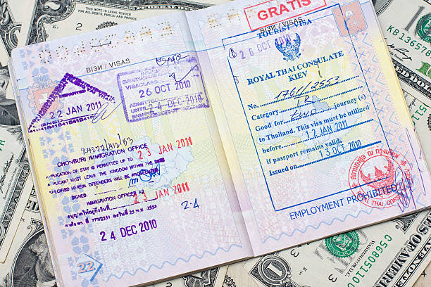istock Passport and money 177419806