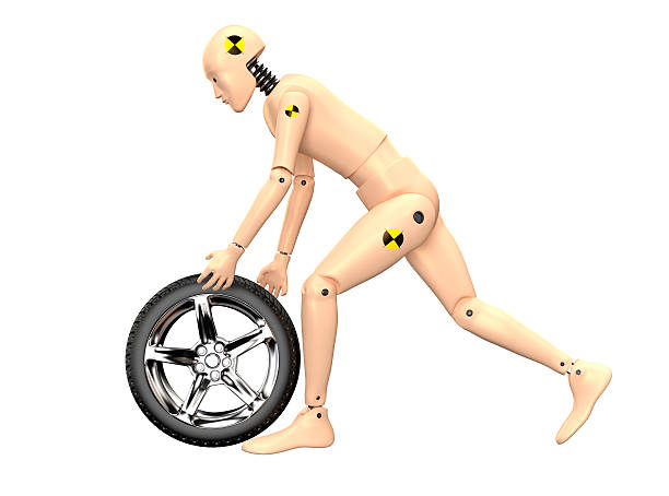 Crash Dummy Crash Dummy isolated on white. Clipping paths crash test dummy stock pictures, royalty-free photos & images