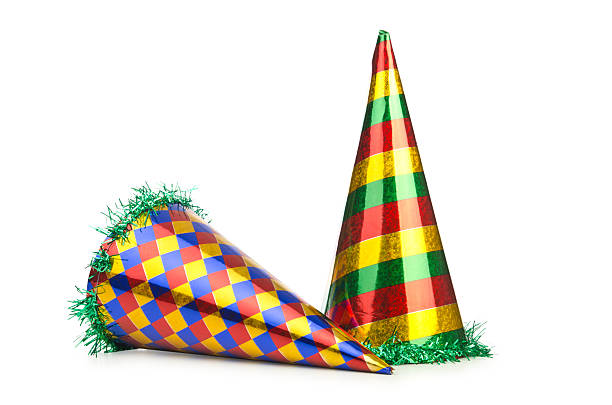 istock Party hat isolated on the white 177420300