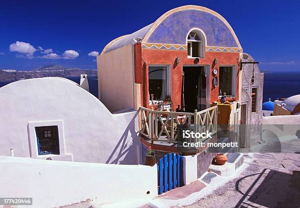 Colorful Shop In Santorini Stock Photo - Download Image Now - Aegean Sea, Architecture, Cultures