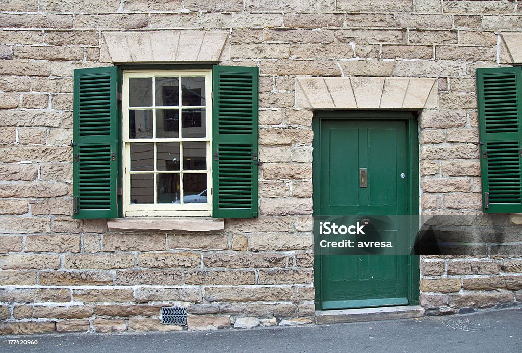 Vecchia casa a The Rocks, Sydney - Foto stock royalty-free di Sydney