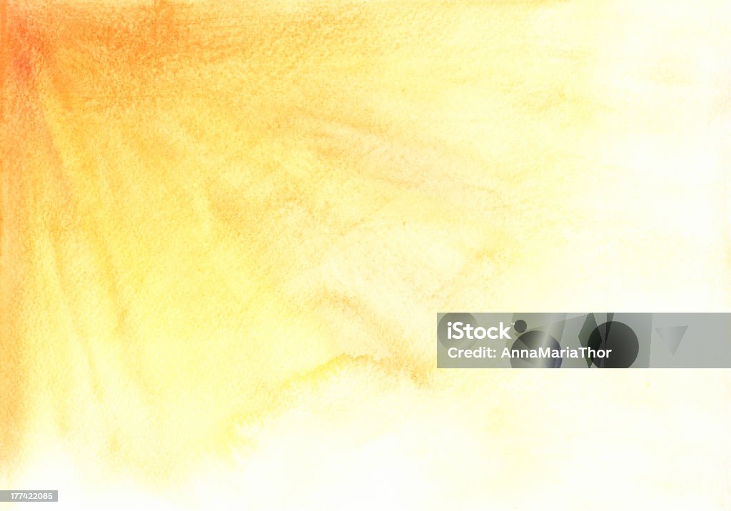 Abstract, yellow, sunny watercolor background Watercolor background painted by Anna Maria Thor Art stock illustration