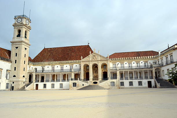 istock Facade of the main building  Coimbra University 177422190